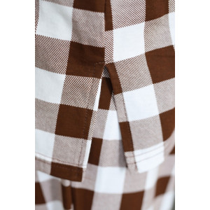 Костюм двойка женский К-02 кулирка (р-ры: 64-78) коричневый Костюм двойка женский К-02 кулирка (р-ры: 64-78) коричневый