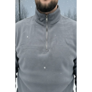 Костюм двойка мужской №52722 флис-кашкорсе (р-ры: 48-58) светло-серый Костюм двойка мужской №52722 флис-кашкорсе (р-ры: 48-58) светло-серый