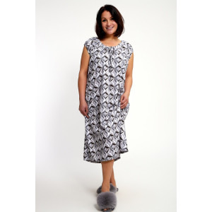 Сорочка женская №88131 кулирка (р-ры: 60-66) серый Сорочка женская №88131 кулирка (р-ры: 60-66) серый