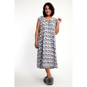 Сорочка женская №88131 кулирка (р-ры: 60-66) серый Сорочка женская №88131 кулирка (р-ры: 60-66) серый