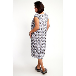 Сорочка женская №88131 кулирка (р-ры: 60-66) серый Сорочка женская №88131 кулирка (р-ры: 60-66) серый