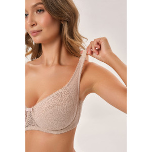 Бюстгальтер женский OIRO кружевной 2805 Molly бежевый Бюстгальтер женский OIRO кружевной 2805 Molly бежевый