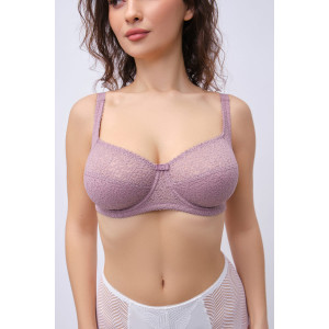 Бюстгальтер женский OIRO кружевной 2805 Molly лиловый Бюстгальтер женский OIRO кружевной 2805 Molly лиловый