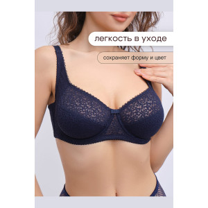 Бюстгальтер женский OIRO кружевной 2805 Molly темно-синий Бюстгальтер женский OIRO кружевной 2805 Molly темно-синий