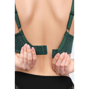 Бюстгальтер женский OIRO кружевной 2805 Molly изумрудный Бюстгальтер женский OIRO кружевной 2805 Molly изумрудный