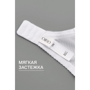 Бюстгальтер женский нейлон OIRO 2823 белый Бюстгальтер женский нейлон OIRO 2823 белый