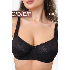 Бюстгальтер женский нейлон OIRO 2823 черный