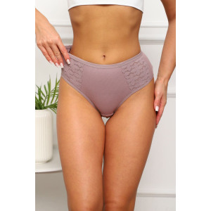 Трусы женские №64923 хлопок стрейч (р-ры: 50-54) кофе Трусы женские №64923 хлопок стрейч (р-ры: 50-54) кофе