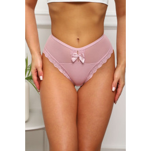 Трусы женские №64922 хлопок стрейч (р-ры: 46-50) пудра Трусы женские №64922 хлопок стрейч (р-ры: 46-50) пудра