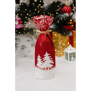 Набор новогодних декоративных чехлов на бутылку 057690 Гномы 2 шт. Набор новогодних декоративных чехлов на бутылку 057690 Гномы 2 шт.