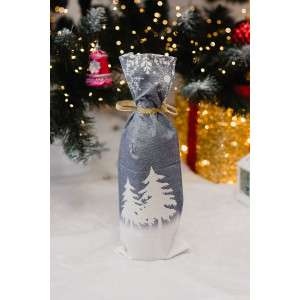 Набор новогодних декоративных чехлов на бутылку 057690 Гномы 2 шт. Набор новогодних декоративных чехлов на бутылку 057690 Гномы 2 шт.