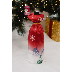 Набор новогодних декоративных чехлов на бутылку 057689 Снеговик, Дед мороз и Олень 3 шт. Набор новогодних декоративных чехлов на бутылку 057689 Снеговик, Дед мороз и Олень 3 шт.