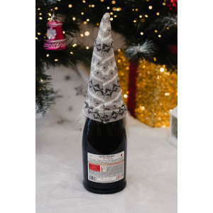 Набор новогодних декоративных чехлов на бутылку 057688 Борода 3 шт. Набор новогодних декоративных чехлов на бутылку 057688 Борода 3 шт.