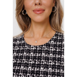 Платье женское П200 футер 2-х нитка петля пенье (р-ры: 46-60) черный Платье женское П200 футер 2-х нитка петля пенье (р-ры: 46-60) черный