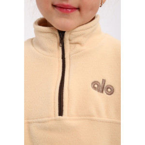 Костюм двойка детский МЛШ "Бэмби" флис (р-ры: 92-122) молочный-коричневый Костюм двойка детский МЛШ "Бэмби" флис (р-ры: 92-122) молочный-коричневый