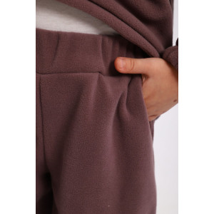 Костюм двойка детский МЛШ "Ralph" флис (р-ры: 86-110) серо-коричневый Костюм двойка детский МЛШ "Ralph" флис (р-ры: 86-110) серо-коричневый