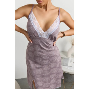 Сорочка женская "Камила" 1346-6 кулирка (р-ры: 42-56) сухая роза Сорочка женская "Камила" 1346-6 кулирка (р-ры: 42-56) сухая роза