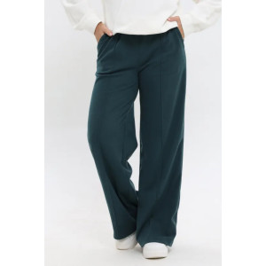Брюки женские "Милана-3" 1385-3 полиэстер с лайкрой (р-ры: 42-60) изумруд Брюки женские "Милана-3" 1385-3 полиэстер с лайкрой (р-ры: 42-60) изумруд