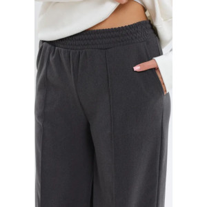 Брюки женские "Милана-3" 1385-2 полиэстер с лайкрой (р-ры: 42-60) графит Брюки женские "Милана-3" 1385-2 полиэстер с лайкрой (р-ры: 42-60) графит