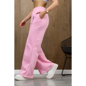 Брюки женские "Милана-2" 1385 текстиль с начёсом (р-ры: 42-56) розовый Брюки женские "Милана-2" 1385 текстиль с начёсом (р-ры: 42-56) розовый