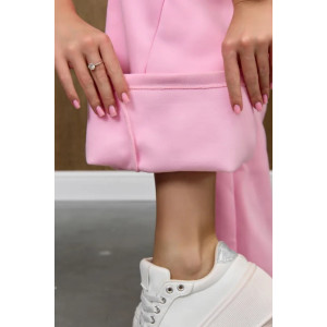 Брюки женские "Милана-2" 1385 текстиль с начёсом (р-ры: 42-56) розовый Брюки женские "Милана-2" 1385 текстиль с начёсом (р-ры: 42-56) розовый