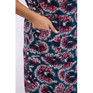 Халат женский "Апаш" кулирка (р-ры: 48-62) одуванчики Халат женский "Апаш" кулирка (р-ры: 48-62) одуванчики