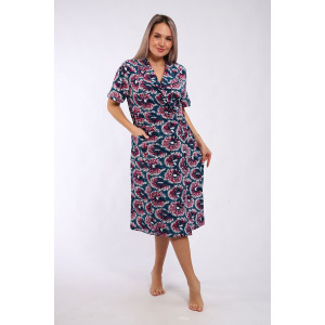 Халат женский "Апаш" кулирка (р-ры: 48-62) одуванчики Халат женский "Апаш" кулирка (р-ры: 48-62) одуванчики