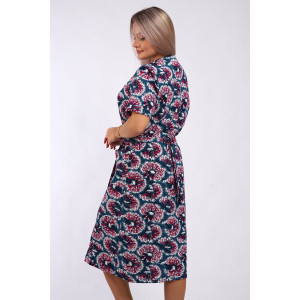 Халат женский "Апаш" кулирка (р-ры: 48-62) одуванчики Халат женский "Апаш" кулирка (р-ры: 48-62) одуванчики