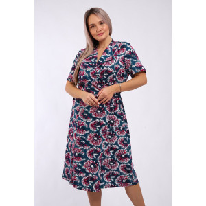 Халат женский "Апаш" кулирка (р-ры: 48-62) одуванчики Халат женский "Апаш" кулирка (р-ры: 48-62) одуванчики