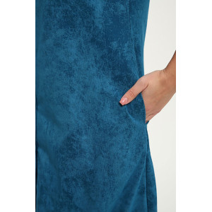 Халат женский "Мишель" кулирка (р-ры: 42-56) петроль Халат женский "Мишель" кулирка (р-ры: 42-56) петроль