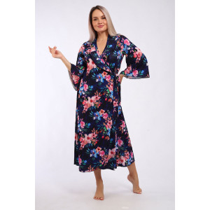 Халат женский "Лада" масло (р-ры: 48-58) лилии Халат женский "Лада" масло (р-ры: 48-58) лилии