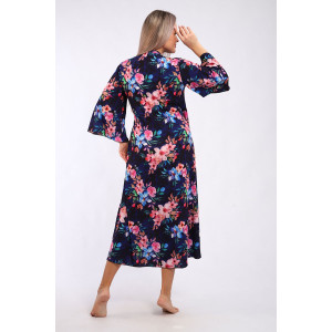 Халат женский "Лада" масло (р-ры: 48-58) лилии Халат женский "Лада" масло (р-ры: 48-58) лилии