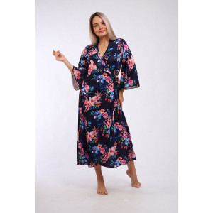 Халат женский "Лада" масло (р-ры: 48-58) лилии Халат женский "Лада" масло (р-ры: 48-58) лилии