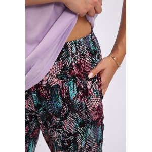 Пижама женская "Королева-1" кулирка (р-ры: 48-58) сирень