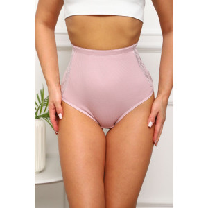 Трусы женские №64921 хлопок стрейч (р-ры: 60-64) пудра