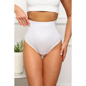 Трусы женские №64921 хлопок стрейч (р-ры: 60-64) белый