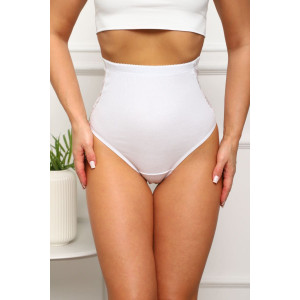 Трусы женские №64921 хлопок стрейч (р-ры: 60-64) белый