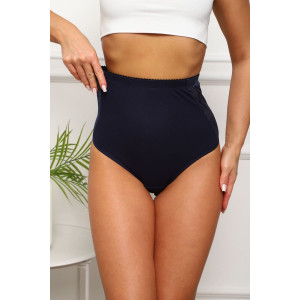 Трусы женские №64921 хлопок стрейч (р-ры: 60-64) синий