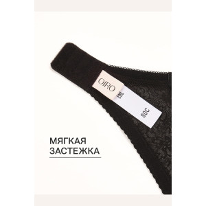 Бюстгальтер женский кружевной OIRO Agata 2821 черный Бюстгальтер женский кружевной OIRO Agata 2821 черный