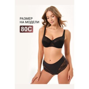 Бюстгальтер женский кружевной OIRO Agata 2821 черный Бюстгальтер женский кружевной OIRO Agata 2821 черный