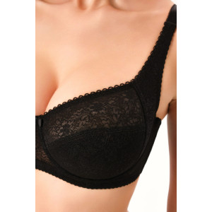Бюстгальтер женский кружевной OIRO Agata 2821 черный Бюстгальтер женский кружевной OIRO Agata 2821 черный