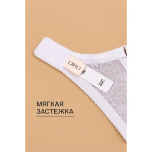 Бюстгальтер женский кружевной OIRO Agata 2821 белый Бюстгальтер женский кружевной OIRO Agata 2821 белый