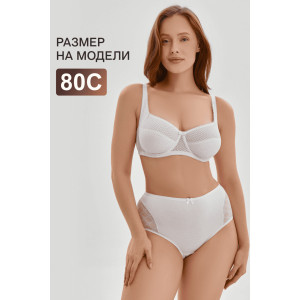 Бюстгальтер женский нейлон OIRO 2822 белый Бюстгальтер женский нейлон OIRO 2822 белый