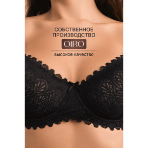 Бюстгальтер женский кружевной OIRO 1415013 черный Бюстгальтер женский кружевной OIRO 1415013 черный