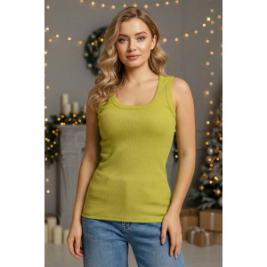 Майка женская "Мия" кашкорсе (р-ры: 46-56) грушевый Майка женская "Мия" кашкорсе (р-ры: 46-56) грушевый