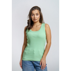 Майка женская "Мия" кашкорсе (р-ры: 46-56) салатовый Майка женская "Мия" кашкорсе (р-ры: 46-56) салатовый