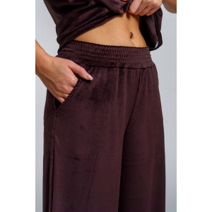 Костюм двойка женский "Таисия" велюр (р-ры: 46-58) шоколад Костюм двойка женский "Таисия" велюр (р-ры: 46-58) шоколад