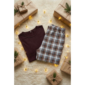 Костюм двойка мужской "Хорс" (брюки) кулирка (р-ры: 48-58) шоколад Костюм двойка мужской "Хорс" (брюки) кулирка (р-ры: 48-58) шоколад