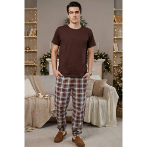 Костюм двойка мужской "Хорс" (брюки) кулирка (р-ры: 48-58) шоколад Костюм двойка мужской "Хорс" (брюки) кулирка (р-ры: 48-58) шоколад