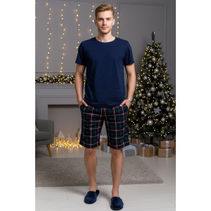 Костюм двойка мужской "Хорс-Ш" (шорты) кулирка (р-ры: 48-58) синий Костюм двойка мужской "Хорс-Ш" (шорты) кулирка (р-ры: 48-58) синий